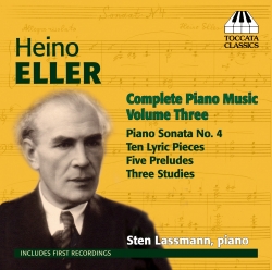 CD Heino Eller. Complete Piano Music. Volume Three