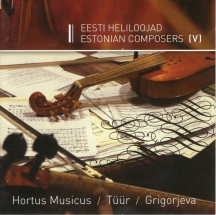Estonian Composers (V). Hortus Musicus