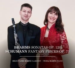 CD Brahms Sonatas Op. 120. Schumann Fantasy Pieces Op. 73