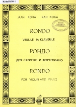 Jaan Koha. Rondo for Violin and Piano